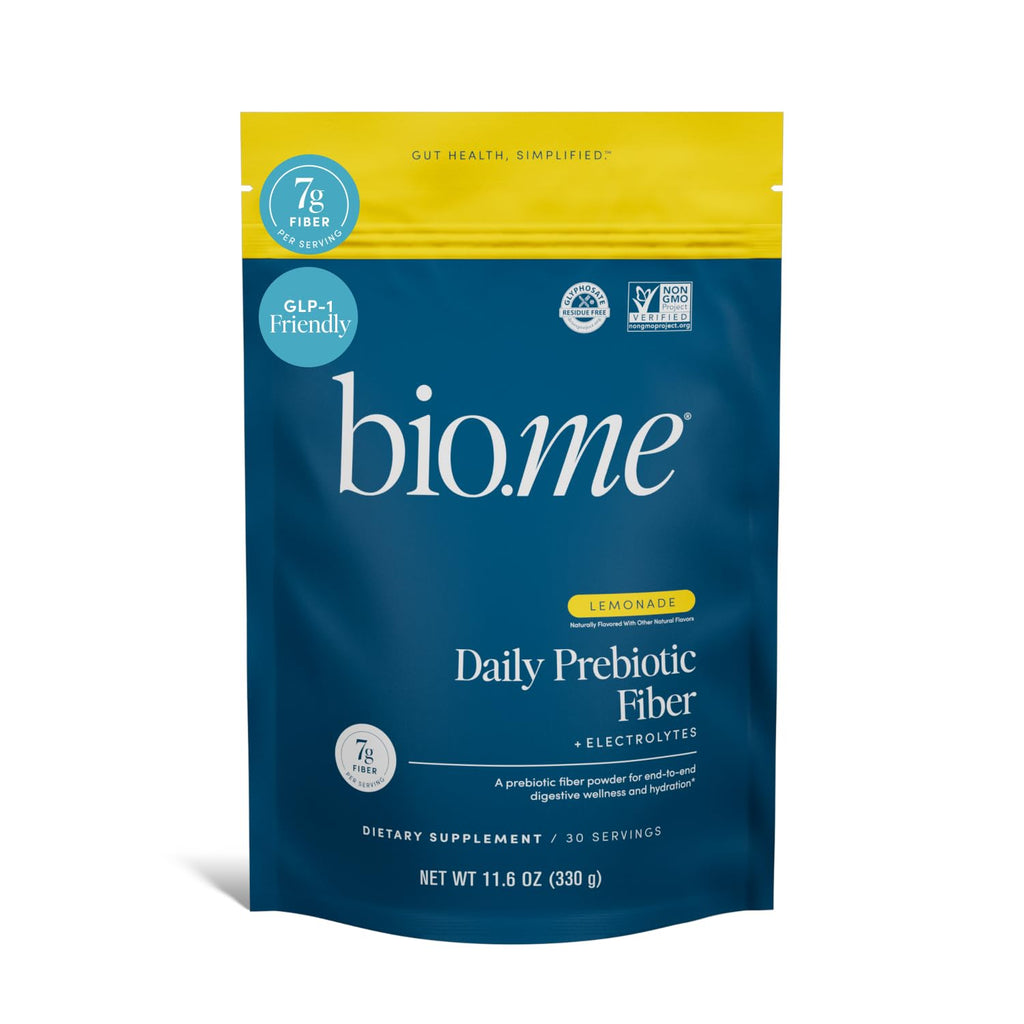 Bio.me Daily Prebiotic Fiber Powder for Digestive Health