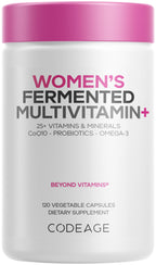 Codeage Women’s Daily Multivitamin | Fermented Whole Foods Probiotics

