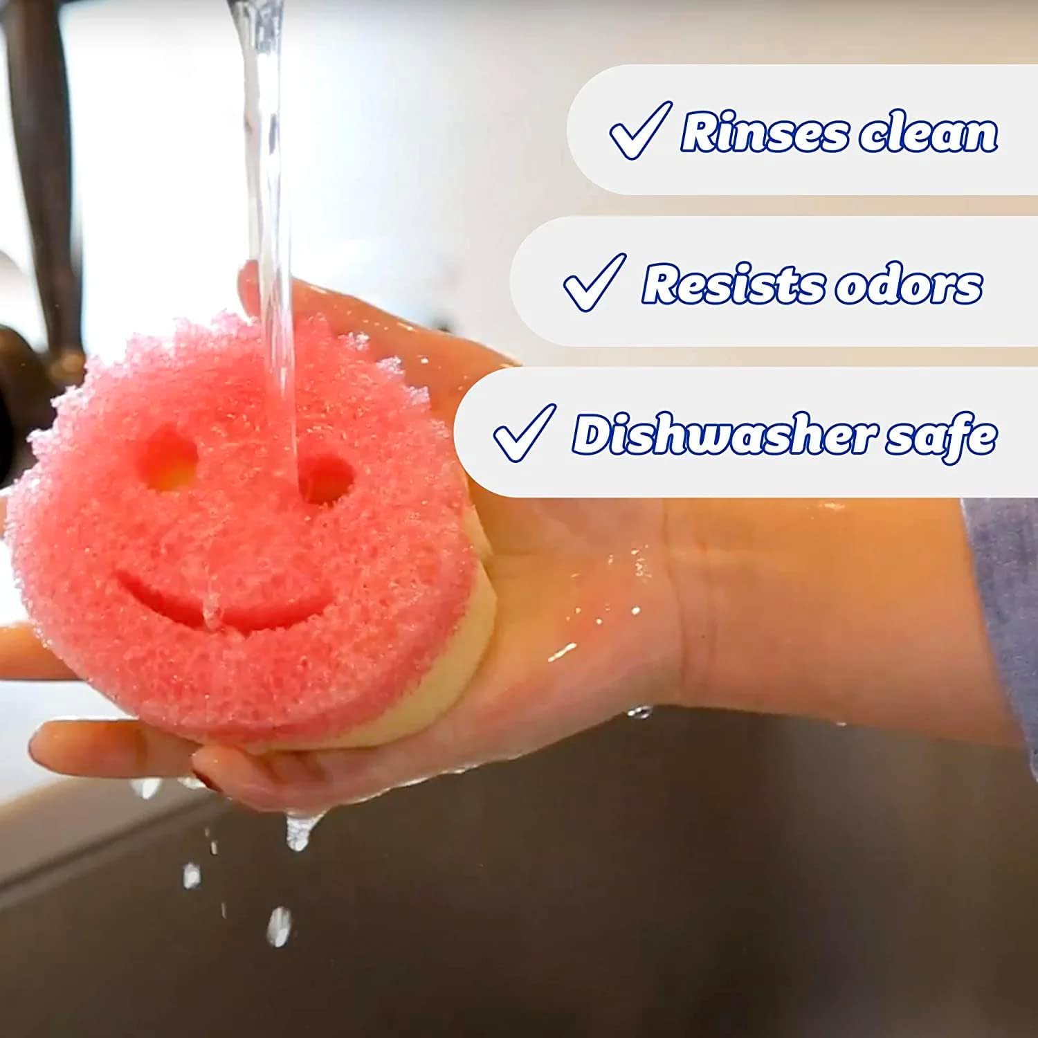 Scrub Daddy Scrub Mommy Dual-Sided Scrubber and Sponge

