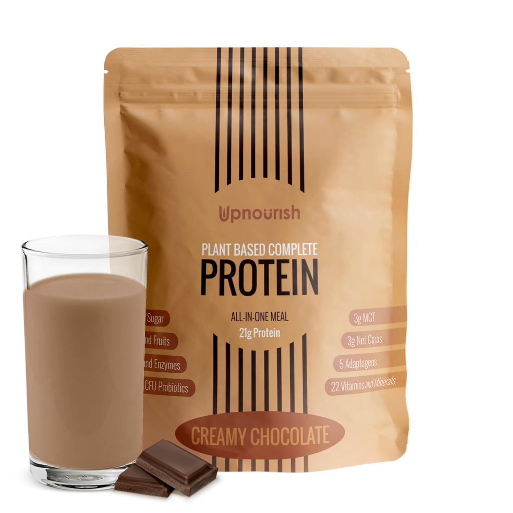 UpNourish Plant-Based Protein Powder with Probiotics

