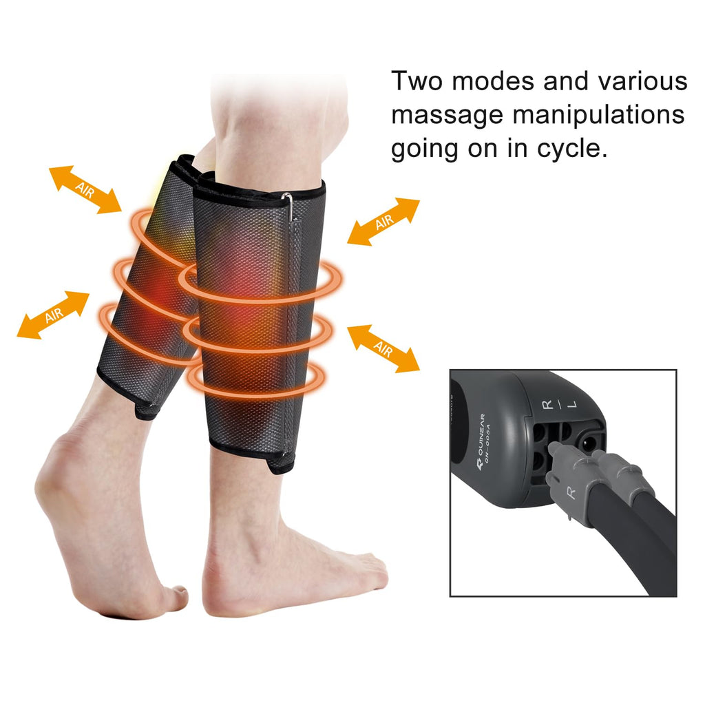 QUINEAR Air Compression Leg Massager - Circulation Relief


