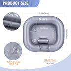 Inflatable Hair Washing Basin - Portable Shampoo Bowl

