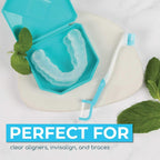 Brushee 4-in-1 Oral Care Tool | Paste, Brush, Floss & Pick

