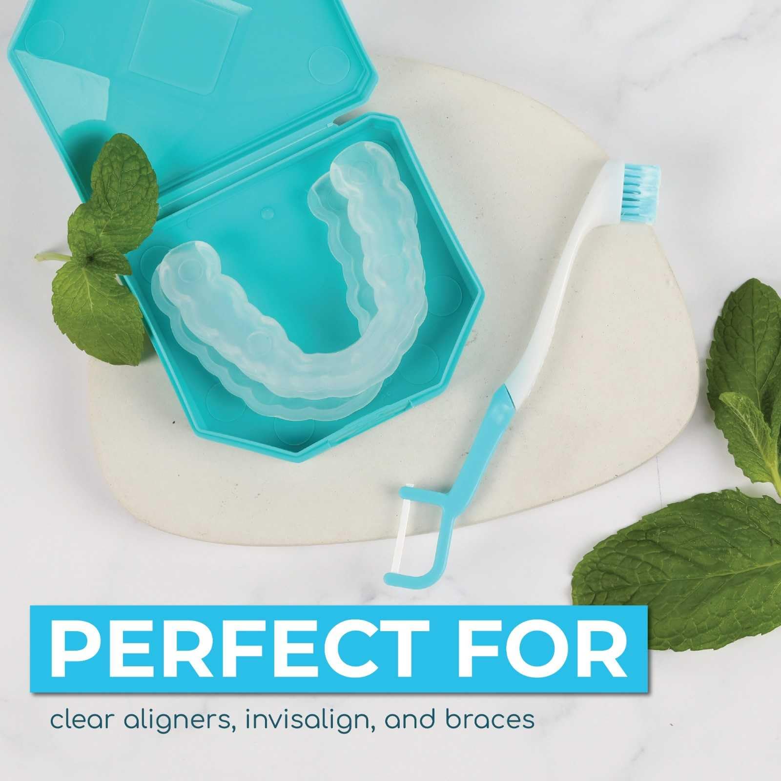 Brushee 4-in-1 Oral Care Tool | Paste, Brush, Floss & Pick

