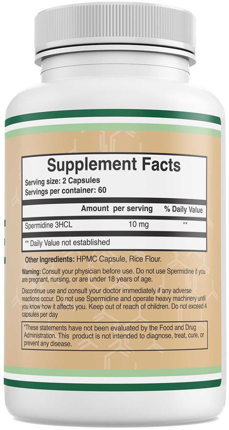 Spermidine Supplement by Double Wood

