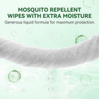 Mosquito Repellent Wipes with Plant-Based Oils

