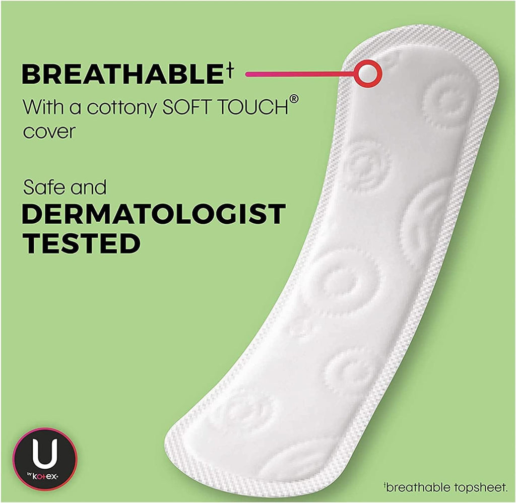 Kotex Natural Balance Liners Absorbent Daily Protection

