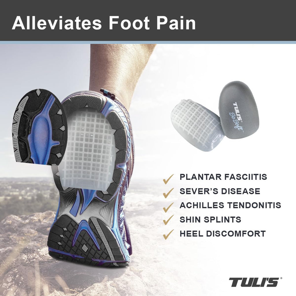 Tuli's So Soft Gel Heel Cups for Plantar Fasciitis

