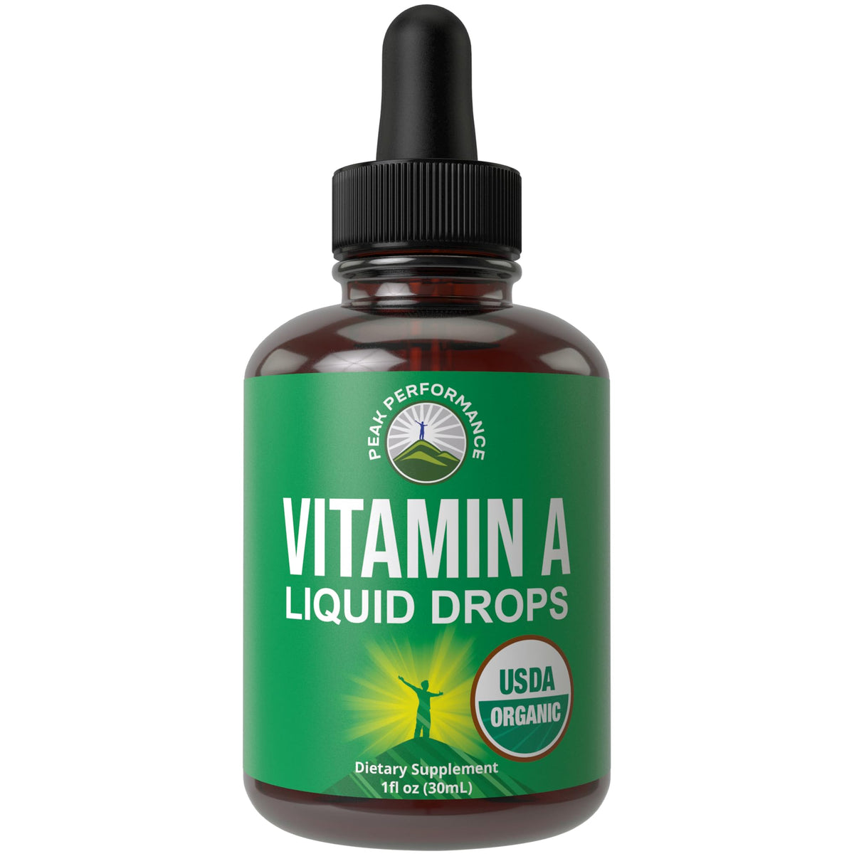 Vitamin A Organic Supplement 5000 IU – Vegan, Non-GMO