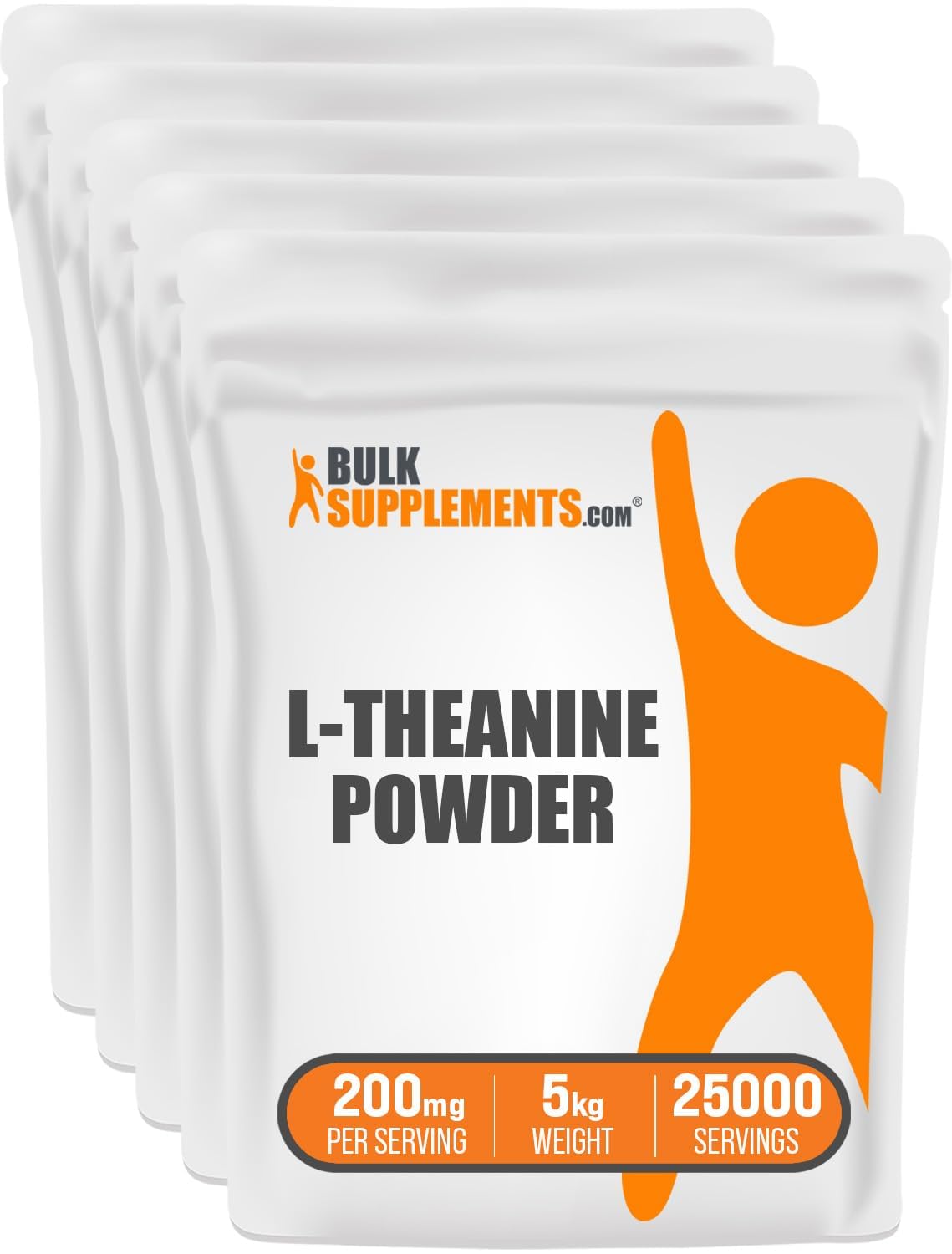 BulkSupplements L-Theanine Powder 200 mg