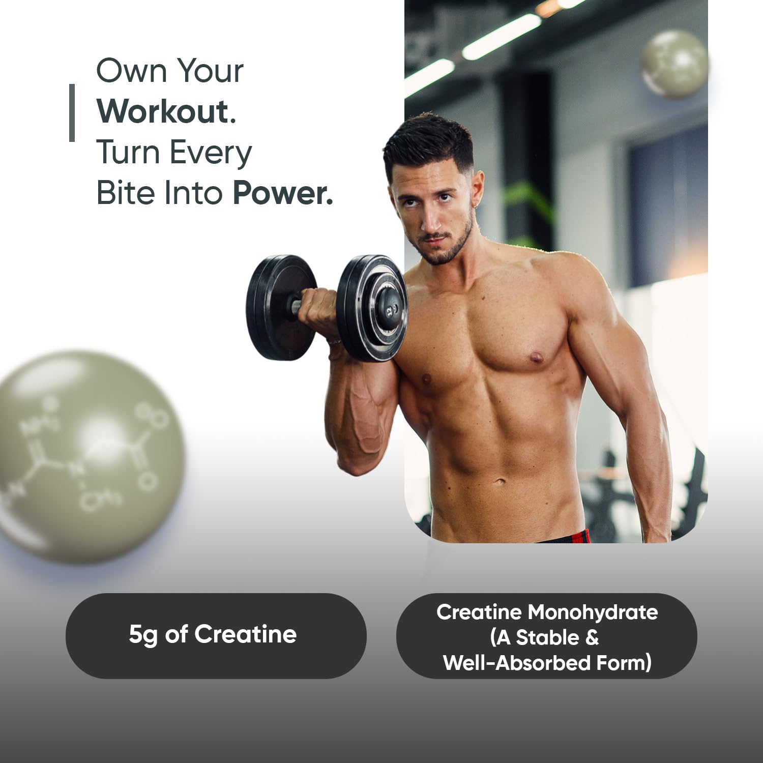 WeightWorld Creatine Monohydrate Supplement | Performance

