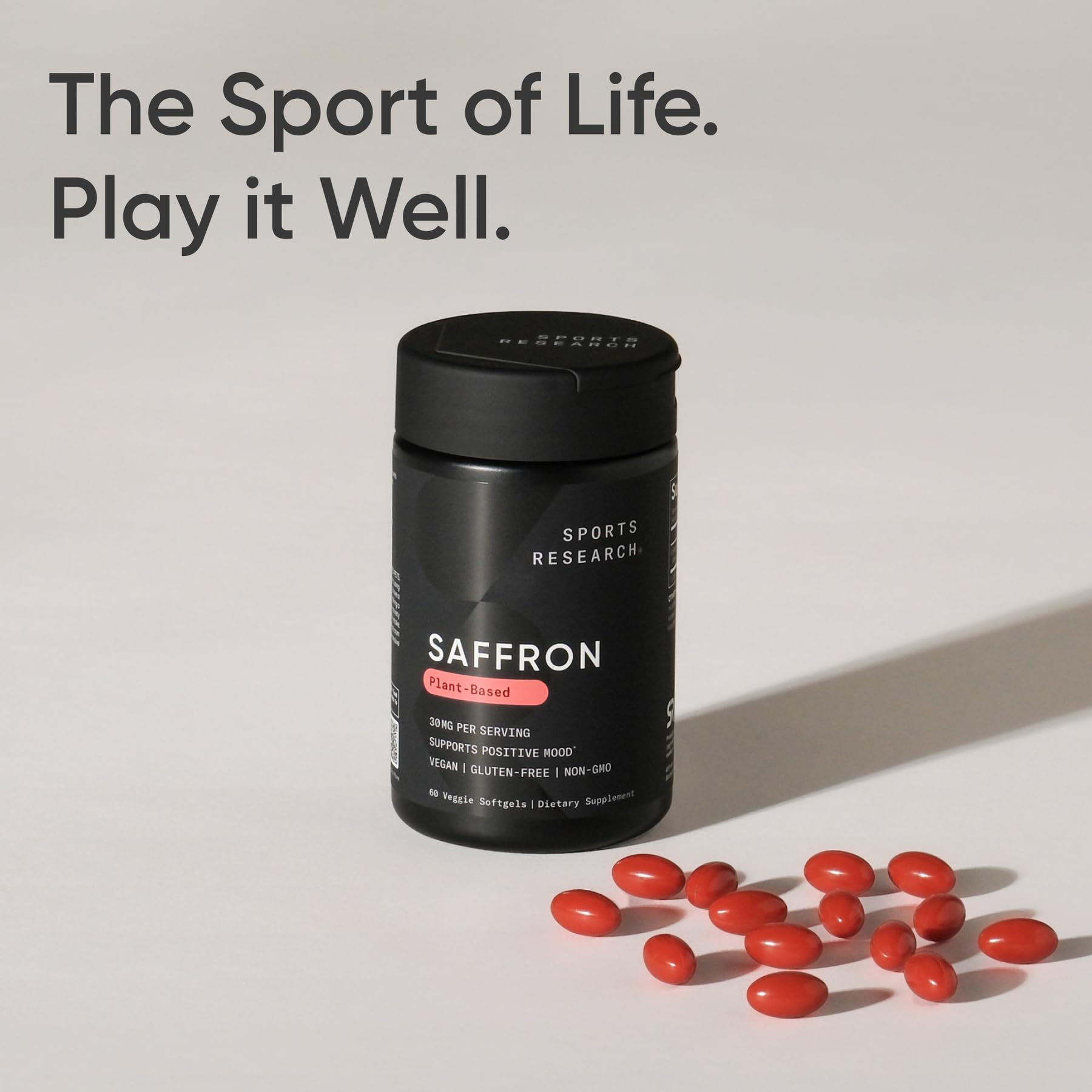 Sports Research Saffron Supplement with Affron Extract

