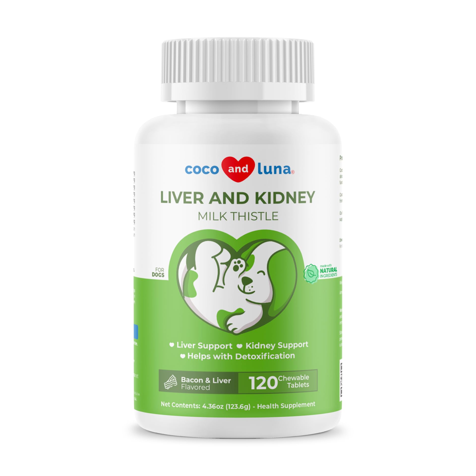 Milk Thistle Liver & Kidney Support for Pets | Coco and Luna

