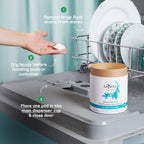 AspenClean Un scented Dishwasher Pods | Plant-Based Detergent

