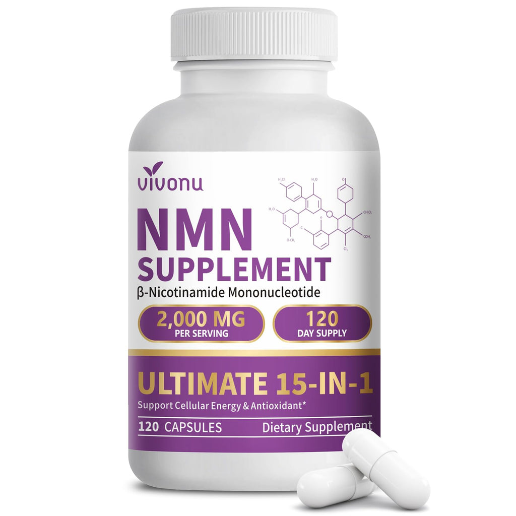 Vivonu Liposomal NMN Supplement | 15-in-1 NAD+ Support


