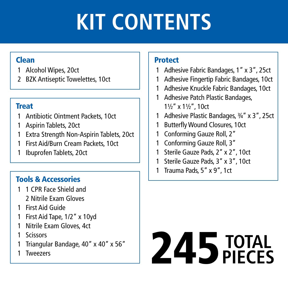 First Aid Only SmartCompliance First Aid Kit Cabinet

