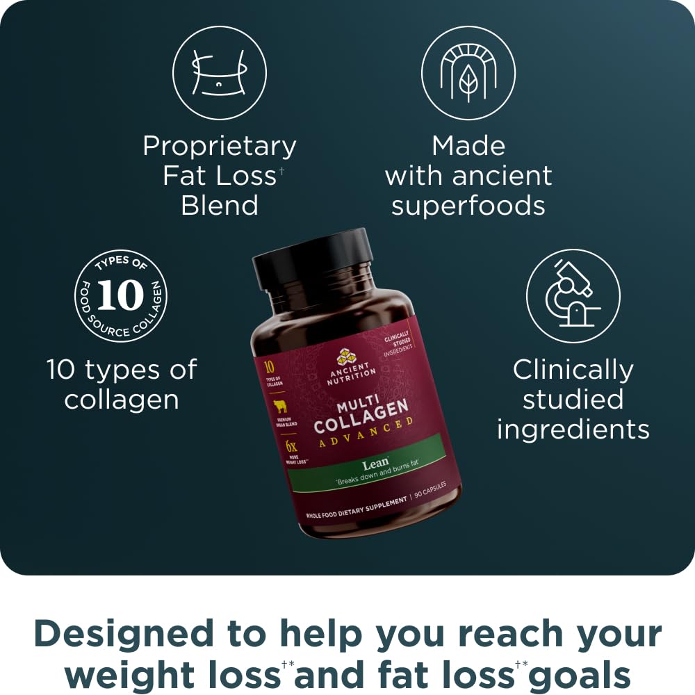 Ancient Nutrition Multi Collagen Advanced Lean Collagen

