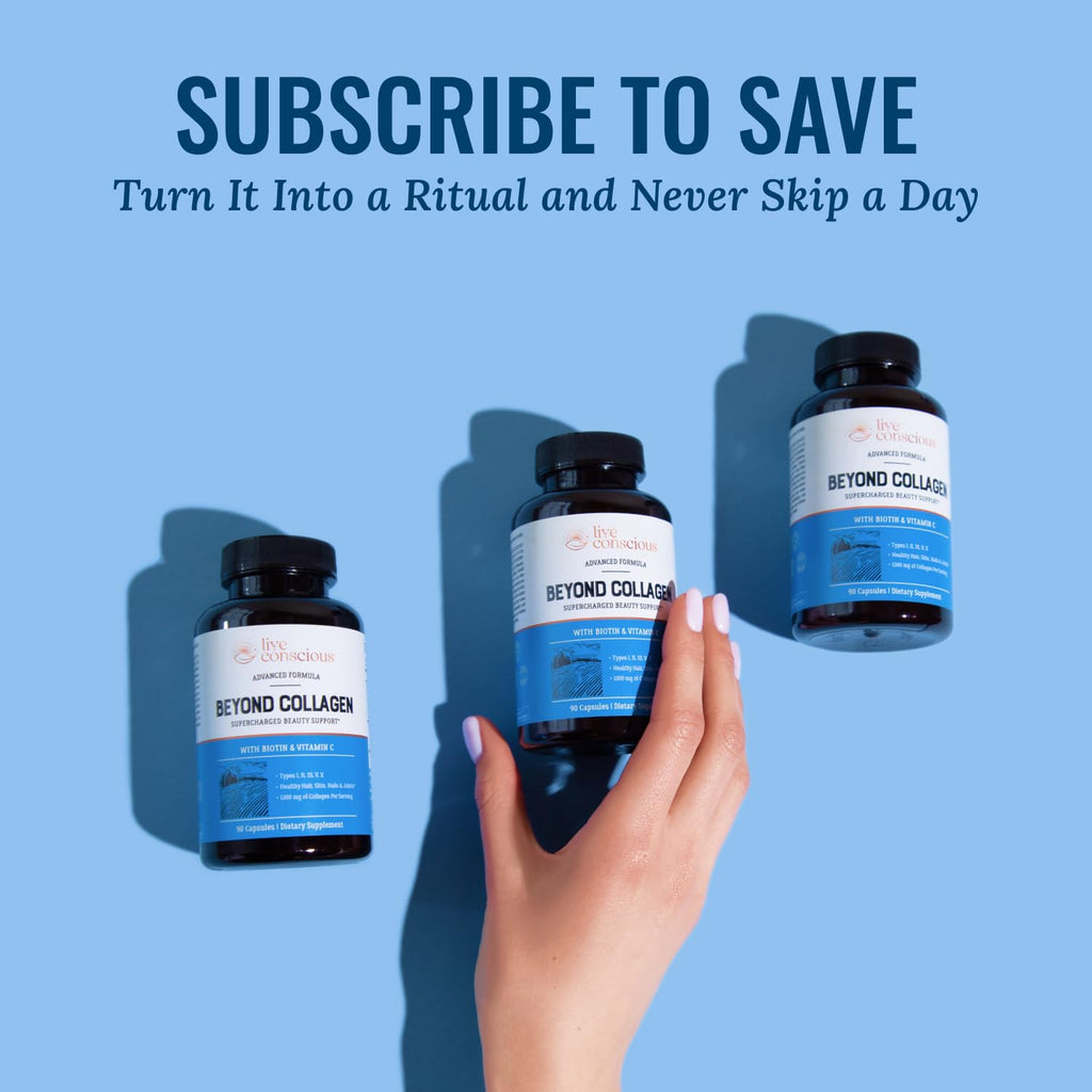 Live Conscious Beyond Collagen Multi-Collagen Capsules


