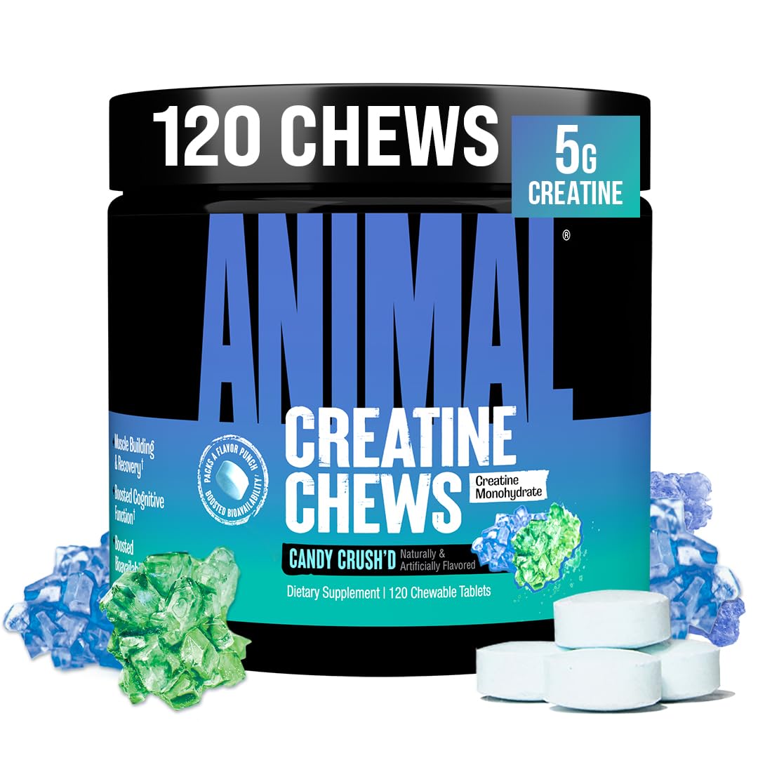 Animal Creatine Chews Tablets Monohydrate with AstraGin