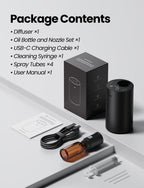 Waterless Rechargeable Essential Oil Diffuser for Home & Car

