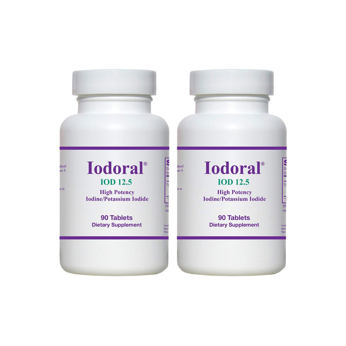 ARG Optimox Iodoral Iodine & Potassium Iodide Supplement for Thyroid Support