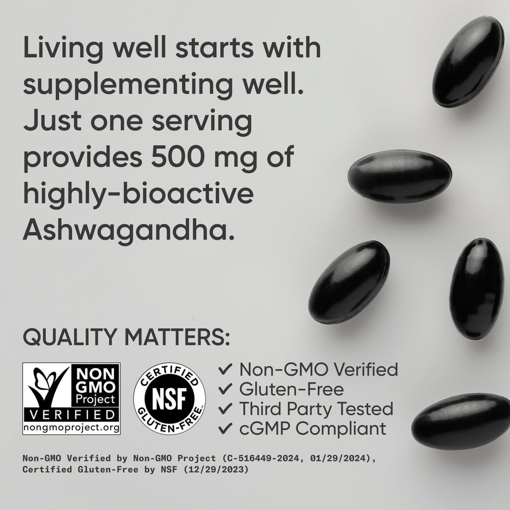 Ashwagandha Softgels with Coconut MCT Oil

