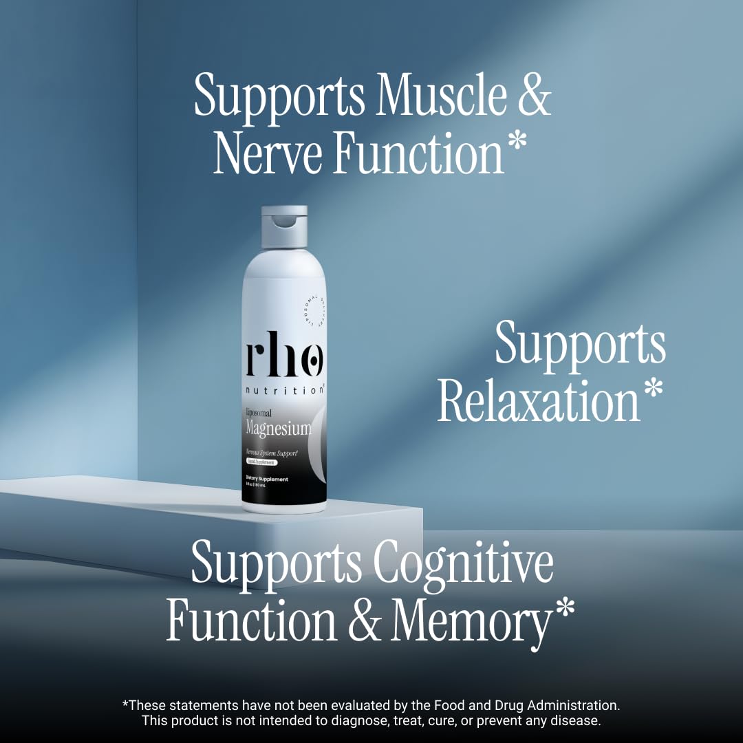 Rho Nutrition Liposomal Magnesium - High Absorption

