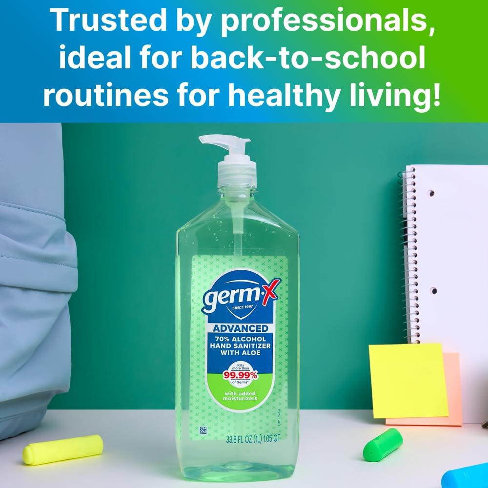 Germ-X Advanced Hand Sanitizer with Aloe & Vitamin E - Gel

