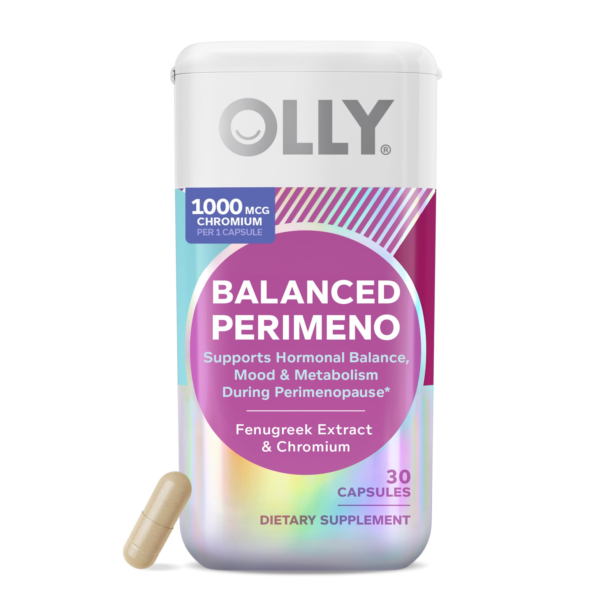 OLLY Balanced Perimeno Capsules for Hormonal Balance

