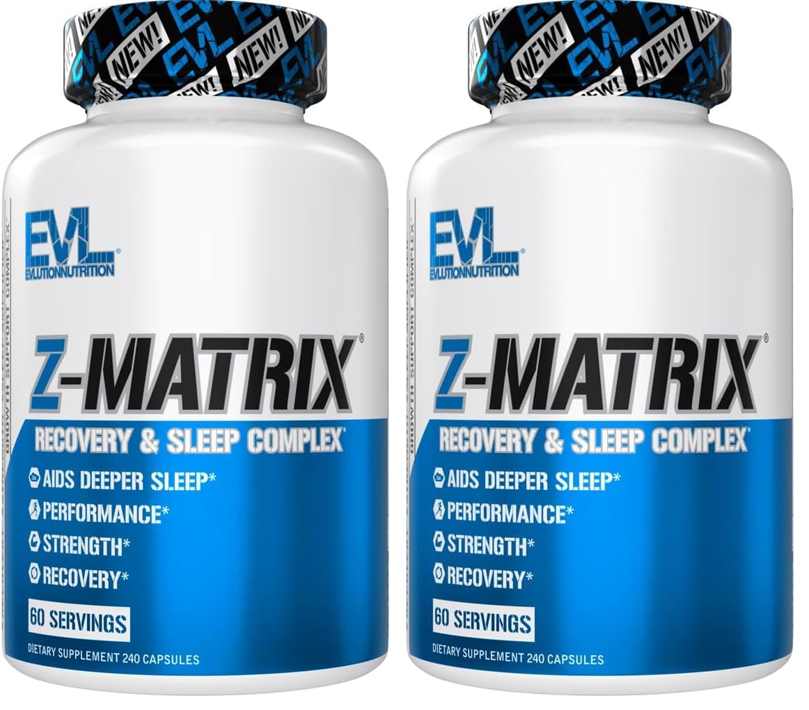 EVL Post Workout Recovery Magnesium & Zinc ZMatrix Supplement