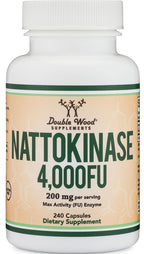 Double Wood Nattokinase Supplement for Cardiovascular Health


