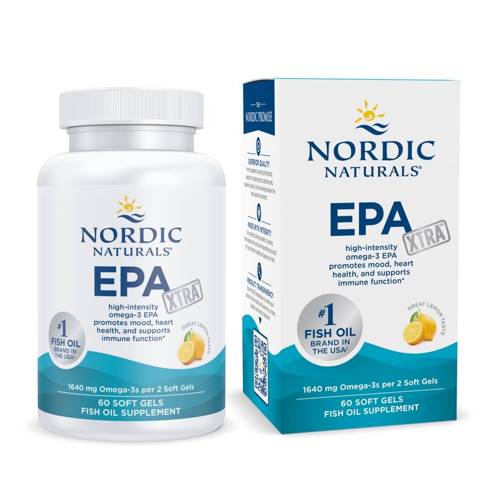 Nordic Naturals EPA Xtra Lemon – High-Intensity EPA Omega-3

