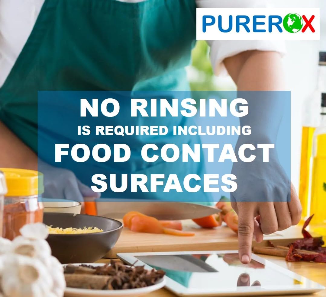 PUREROX Disinfectant for Surfaces | Unscented & pH Neutral

