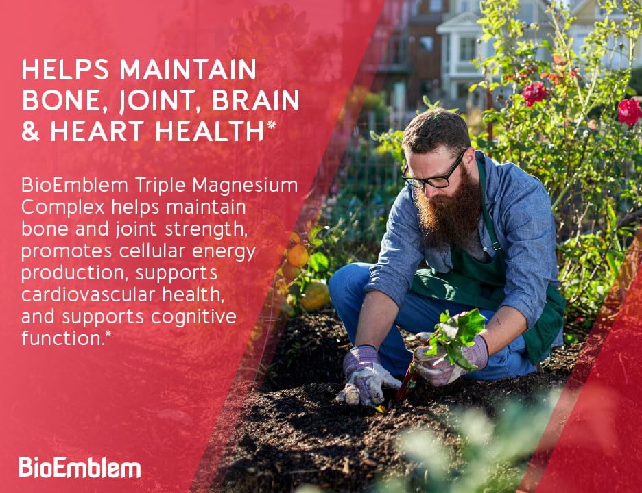 BioEmblem Magnesium Complex Supplement - High Absorption

