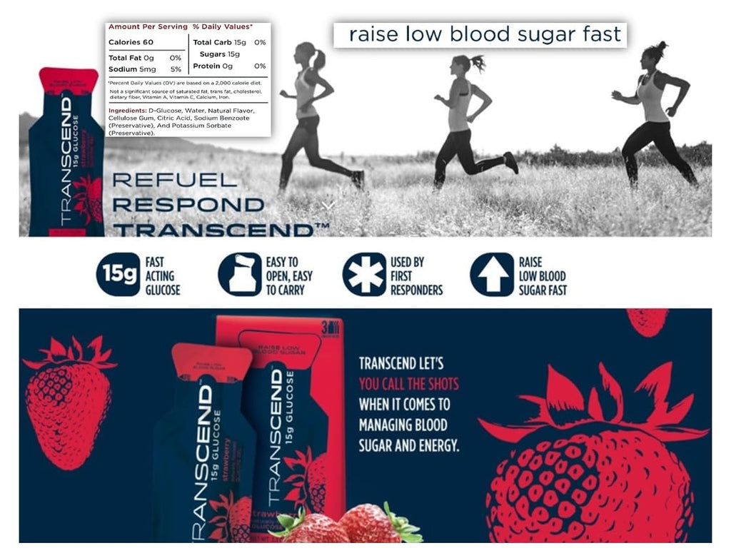 Transcend Glucose Gel Assortment

