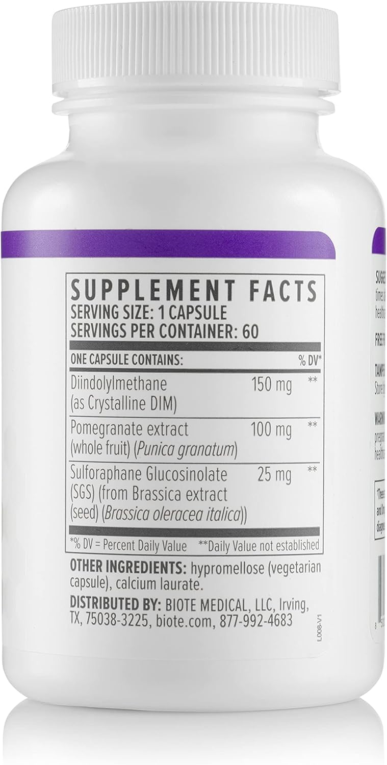 DIM SGS+ Hormone Detox by Biote Nutraceuticals

