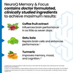 NeuroQ Memory & Focus Cognitive Support by Dr. Dale Bredesen

