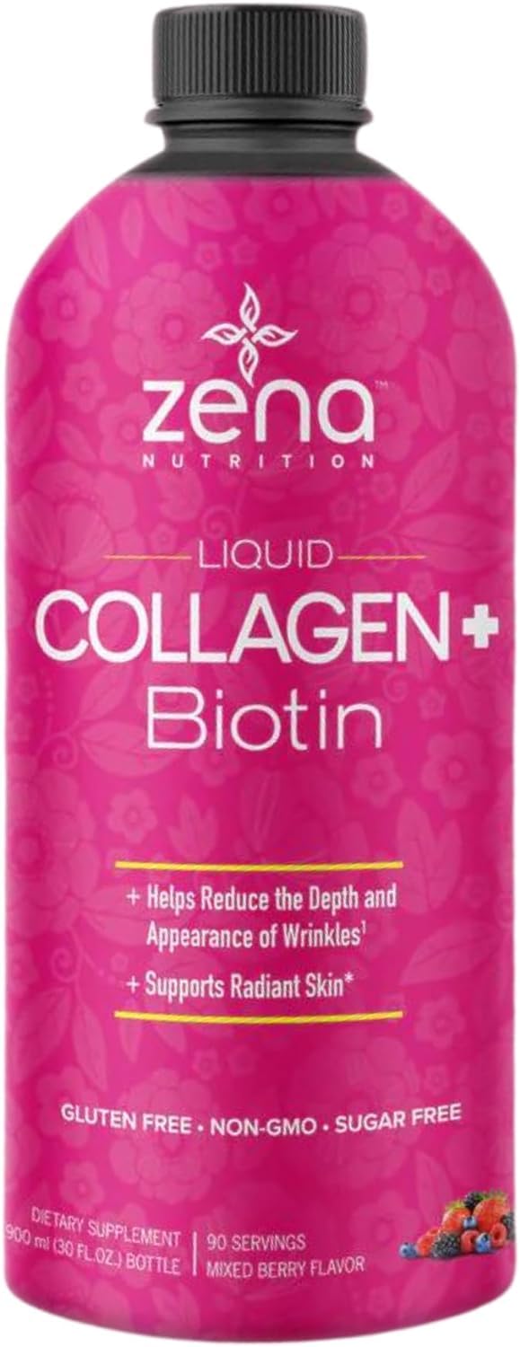 Zena Nutrition Premium Collagen for Women with Biotin