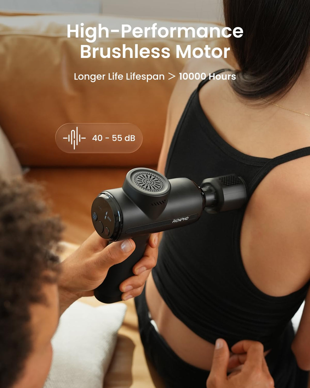 RENPHO Thermacool 2 Massage Gun with Heat & Cold Therapy

