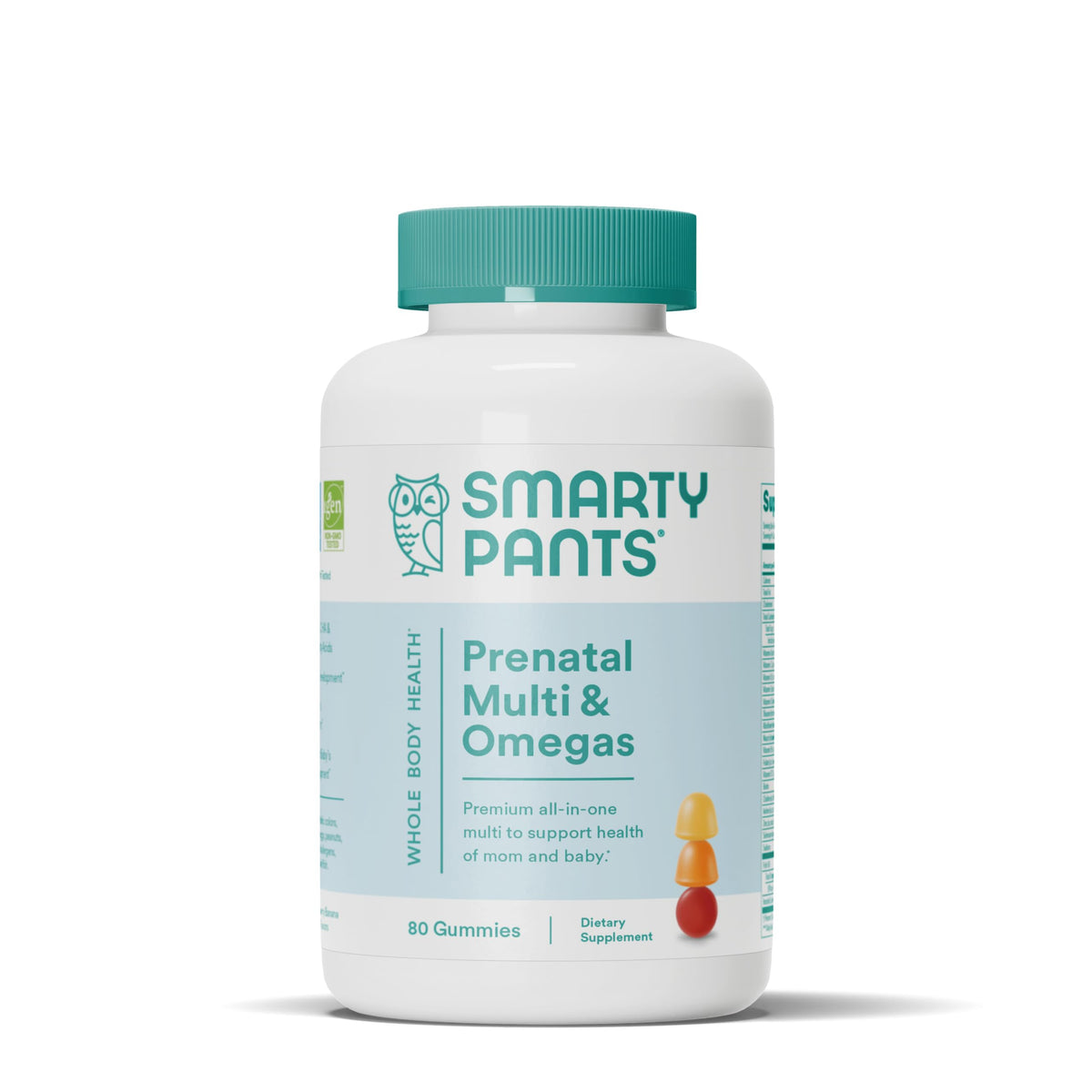 SmartyPants Prenatal Multivitamin Gummies with Omega-3 DHA/EPA