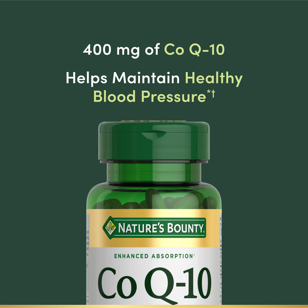 CoQ-10 400 mg Softgels - Nature's Bounty

