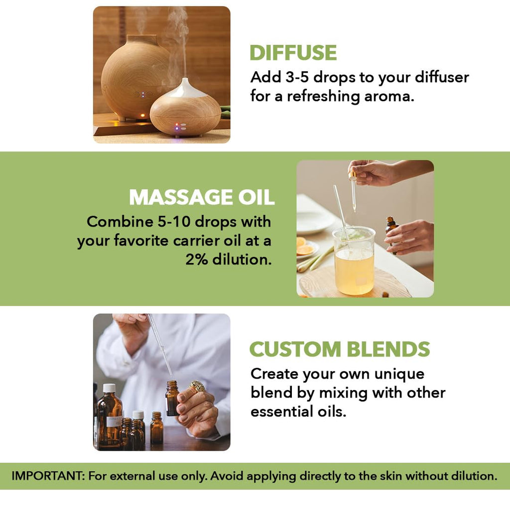 Majestic Pure Essential Oil with Dropper | Diffuser Use

