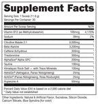 Bucked Up Woke High Stim Pre Workout | Focus & Pump

