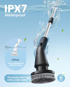 Leebein Electric Spin Scrubber Cordless Cleaning IPX7

