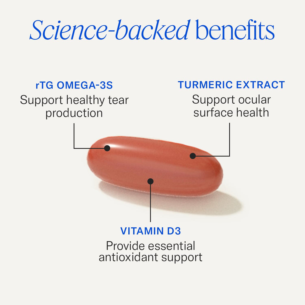 EyePromise EZ Tears Eye Vitamin for Dry Eye Comfort

