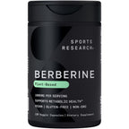Sports Research Berberine 1000 mg Veggie Capsule - Vegan

