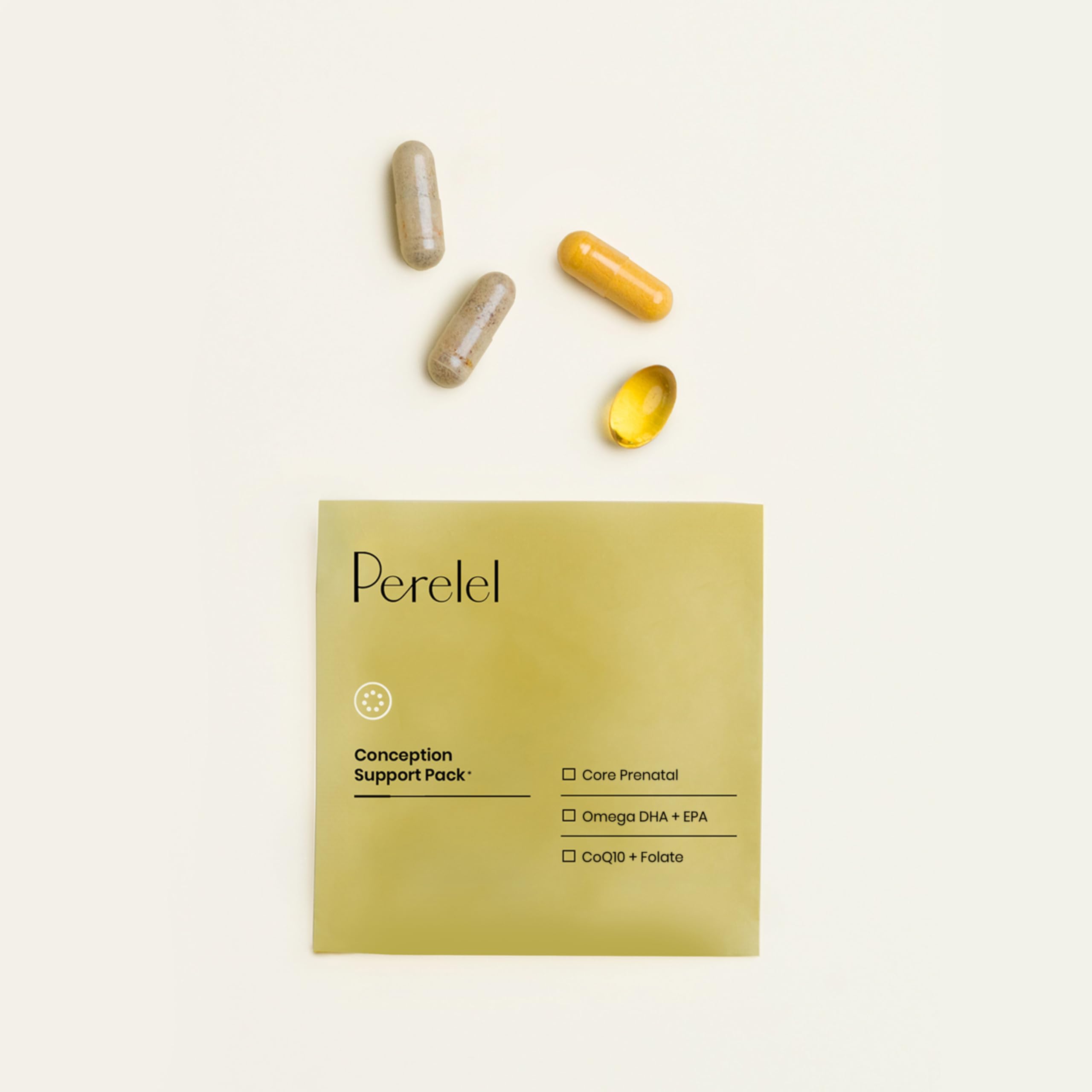 Perelel Conception Prenatal Multivitamin with DHA & Folate

