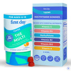 First Day Teen Multivitamin Gummies - Organic Fruit & Veggie

