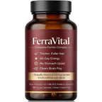 FerraVital Iron Supplement for Women Ferritin Support

