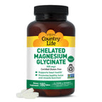 Country Life Chelated Magnesium Glycinate 400 mg


